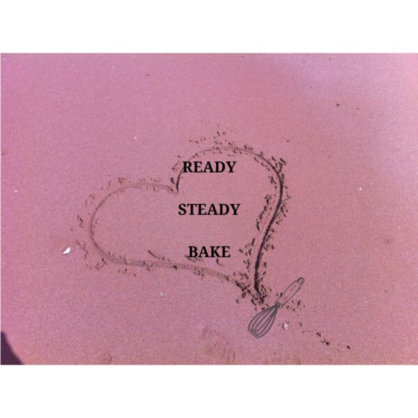 READY STEADY BAKE PINK HEART BKGROUND Thumbnail