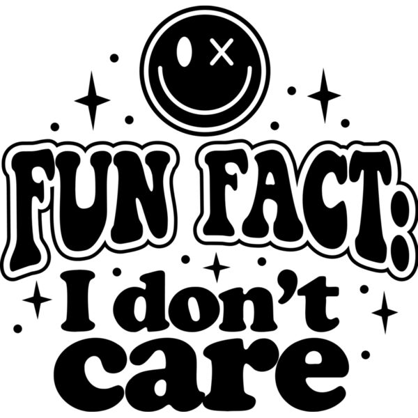 Fun fact I dont care SVG Thumbnail